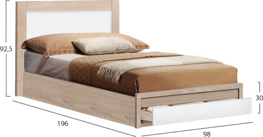 HomeMarkt Studentenmöbel-Set Schlafzimmer 4 Stück HM11212