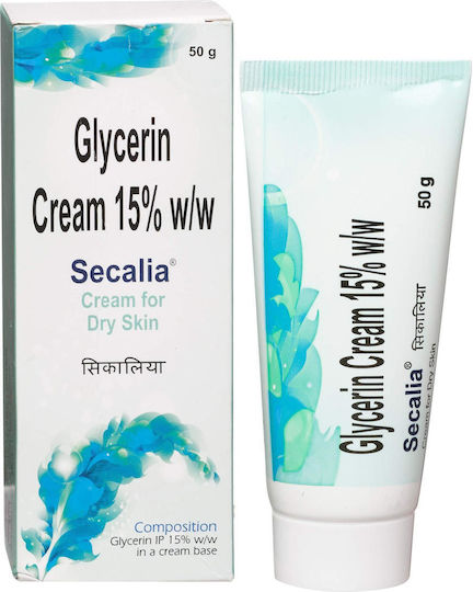 Micro Labs Secalia Glicerină Vaselină Cosmetică Protectoare Hidratantă Acțiune Cremă pentru Iritații 100gr