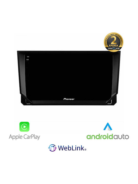 Pioneer Ηχοσύστημα Αυτοκινήτου για Seat Arona 2017 (Bluetooth/USB/WiFi/GPS/Apple-Carplay/Android-Auto)