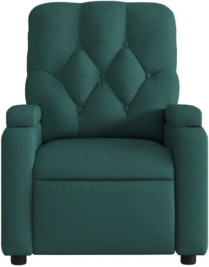 Relax Armchair Massage Dark Green 74x86.5cm