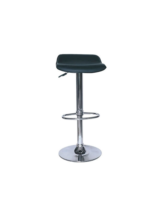 Σκαμπό Μπαρ Bar3 με Ρυθμιζόμενο Ύψος Μαύρο 38x38x85εκ.