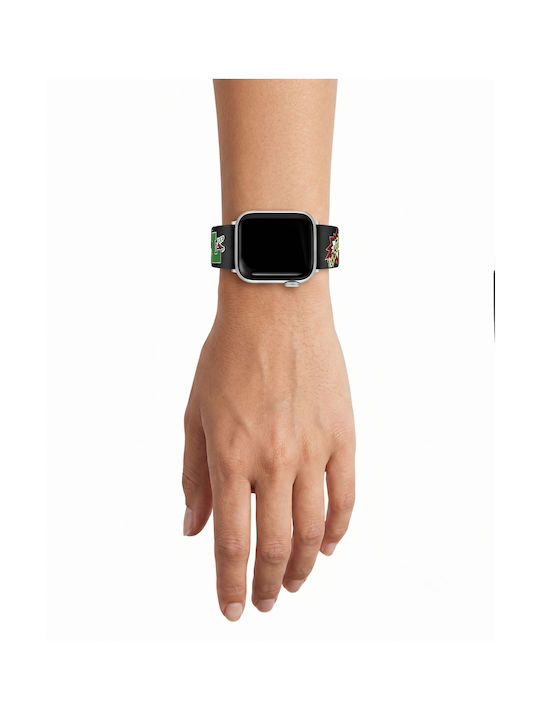 Lacoste Silikonarmband Schwarz für Apple Watch 38/40 mm