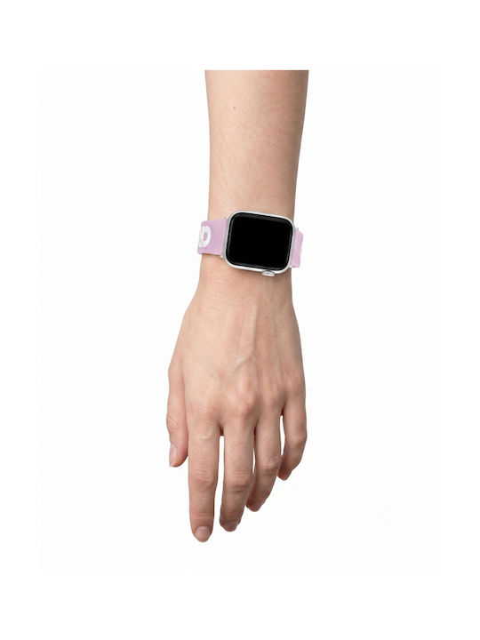 Lacoste Silikonarmband Rosa (Apple Watch 38/40 mm)
