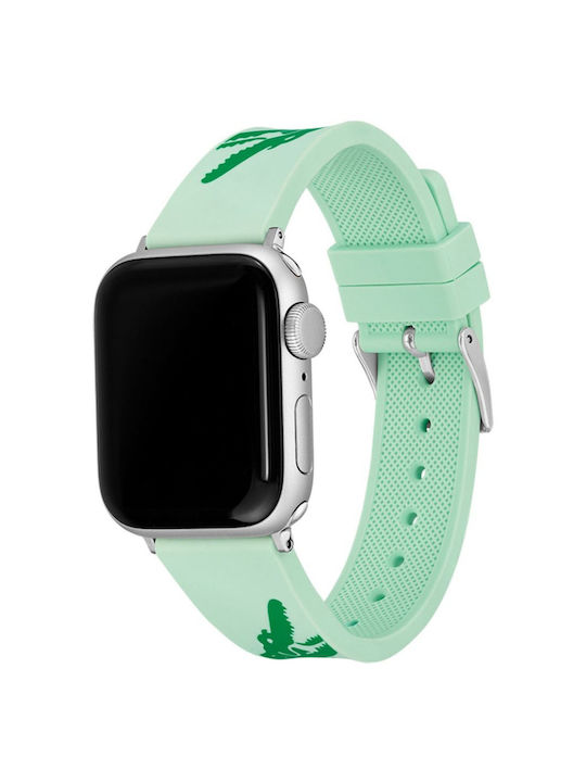 Lacoste Silicone Strap Green (Apple Watch 38/40 Mm)