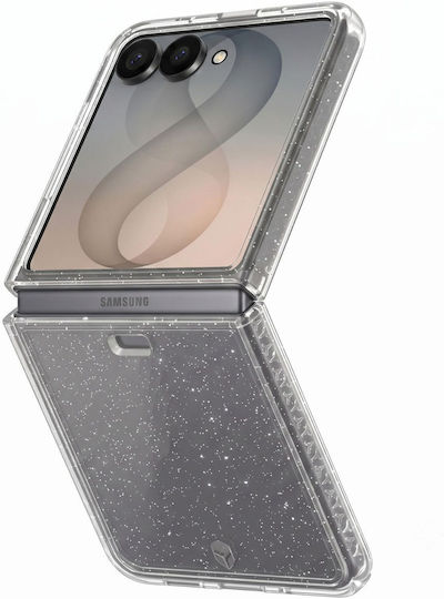 Force Case 360° Full Body Case Galaxy Z Flip 8 Glitter Drop-proof 2m Transparent