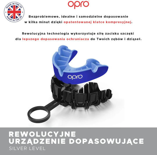 Opro OP175 Προστατευτική Μασέλα Senior Λευκή