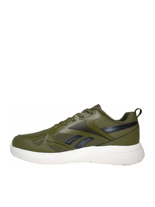 Rush Runner Kids Sports Shoes Running with Laces Khaki