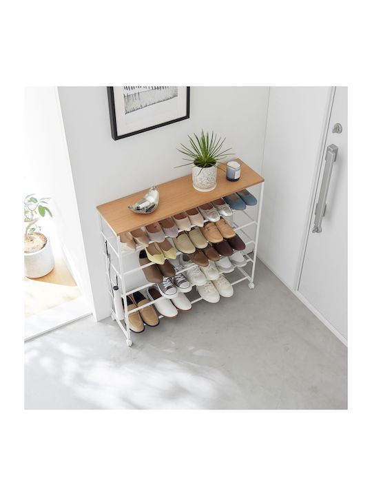Organizator metalic pentru pantofi Tower 90.5x26x87cm