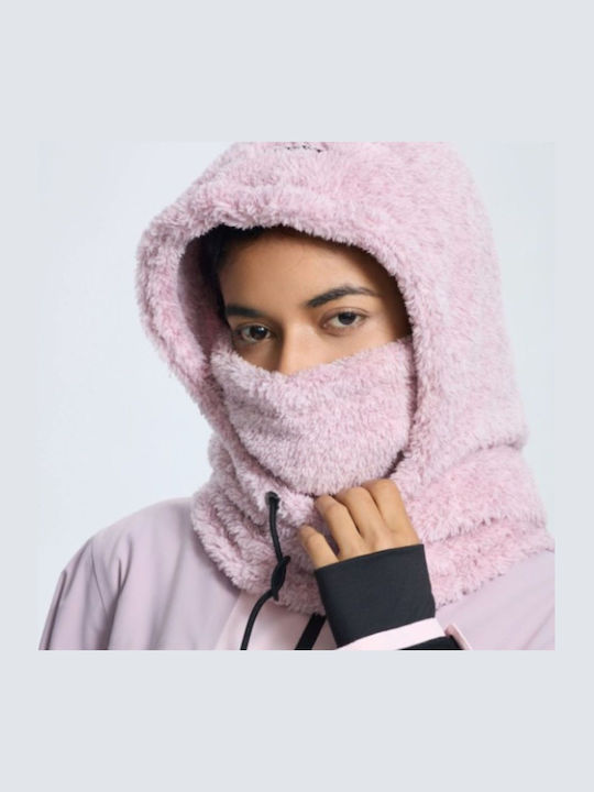 Full Face Unisex Beanie Knitted in Pink color