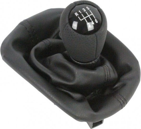 Loro Loro Schaltknopf mit Abdeckung für Seat Leon / Toledo Schwarz