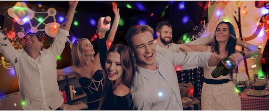 OneOdio Microfon Karaoke Wireless Bopmen-Star-10 Roz