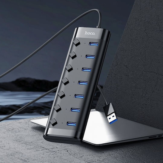 Hoco HB40 Hub 7 Θυρών USB 3.0 με σύνδεση USB-A