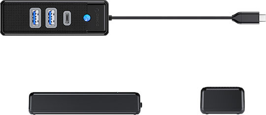 Orico Hub 15 Θυρών με σύνδεση USB-C / USB-A