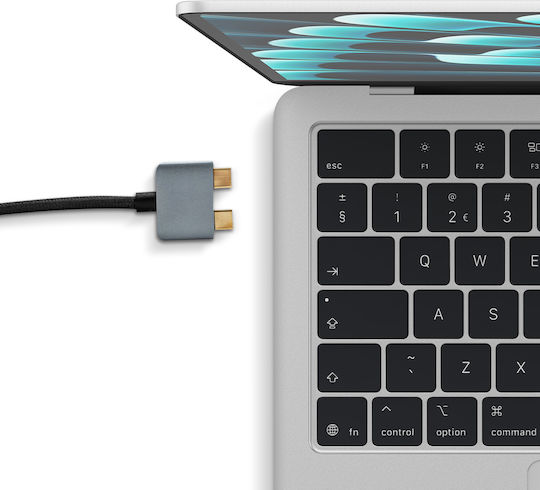 LinQ 7in2 D2 Pro Hub 5 Anschlüsse USB 3.2 mit USB-C / Ethernet Grau