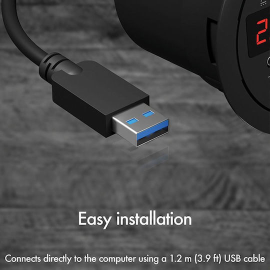 Icy Box Hub 3 Porturi USB 3.0 cu Conectare USB-A