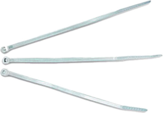 Cablexpert Πλαστικά Δεματικά Καλωδίων 150mmx3.2mm σε Λευκό χρώμα (100τμχ) NYT-150/25