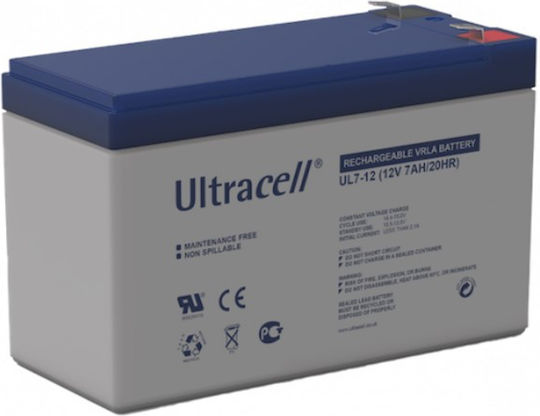 Батерия Ultracell 12V 7Ah