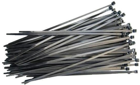 Com Πλαστικά Δεματικά Καλωδίων 160mmx2.5mm σε Μαύρο χρώμα (100τμχ) 05.303