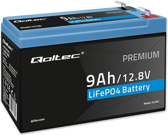 Qoltec Батерия UPS с Капацитет 9Ах и Напрежение 12.8V 53700 1бр