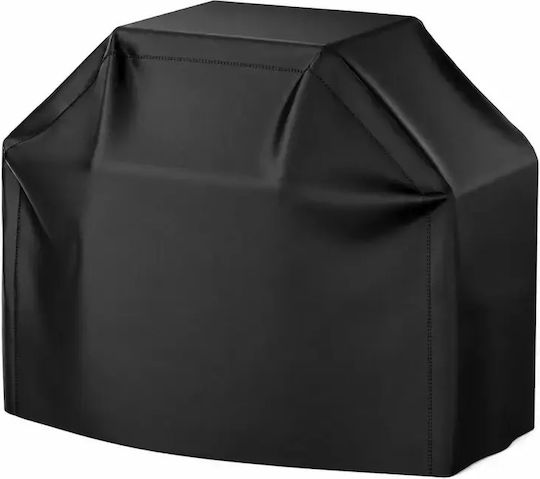 Grill Cover Zola Waterproof Uv Resistant Adjustable Drawstring Fastening 145 X 61 X 117 Cm Black