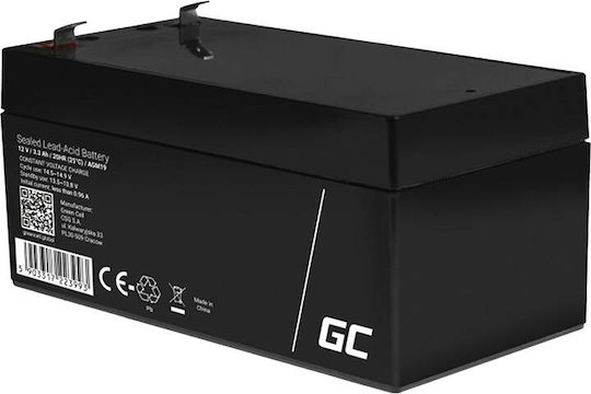 Green Cell UPS Battery with Capacity 3.3Ah and Voltage 12V AGM19 1pcs