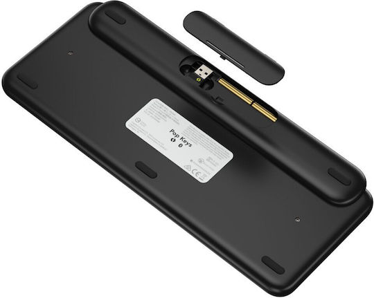 Logitech MX Keys S for Mac Kabellos Bluetooth Nur Tastatur Internationales Englisch