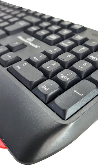 Powertech PT-1167 Kabellos Bluetooth Tastatur & Maus Set Griechisch