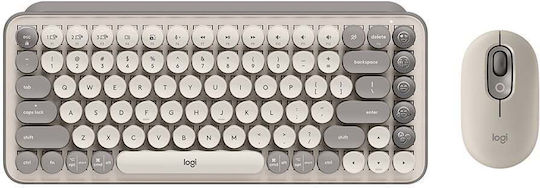 Logitech Pop Icon Combo Kabellos Bluetooth Nur Tastatur Englisch US Graphite/Green