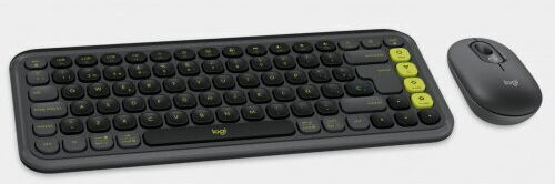 Logitech Pop Icon Combo Kabellos Bluetooth Nur Tastatur Englisch US Graphite/Green