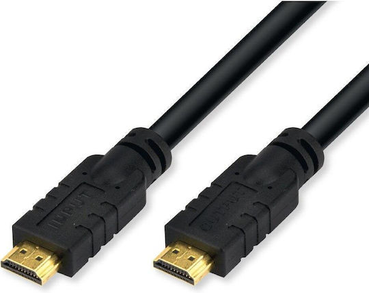 PremiumCord HDMI 2.0 Premium High Speed 4K 60Hz HDR Kabel HDMI-Stecker - HDMI-Stecker 20m Schwarz