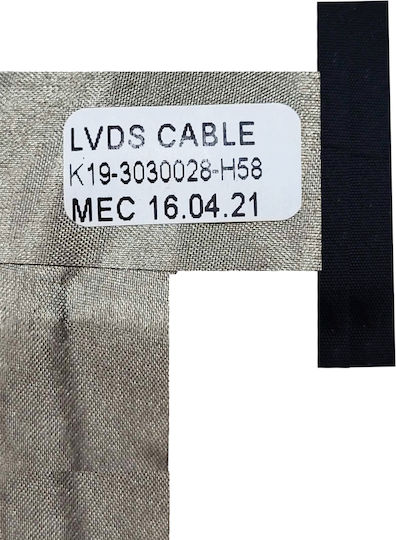 Cablu Flex Ecran Msi U100 U110 U90 U115 Ms-n011x U120 N011x K19-3030028-h58 K19-3030028-h39 Cod Cablu Video Ecran 1-flex0571