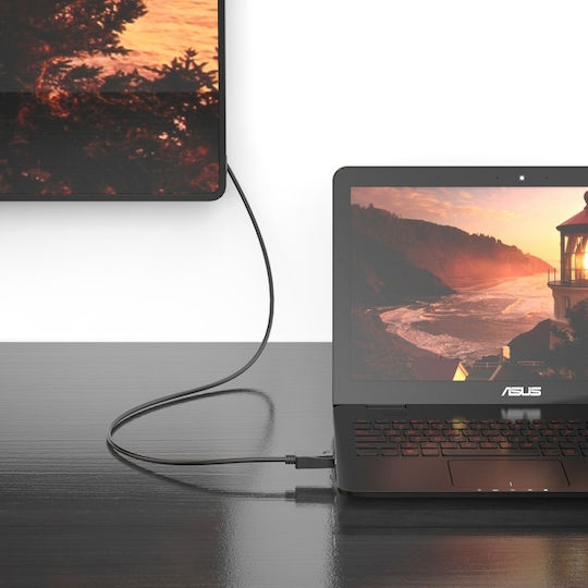 Orico XD-DTD DisplayPort-Kabel Männlich - DVI Männlich 3m Schwarzes