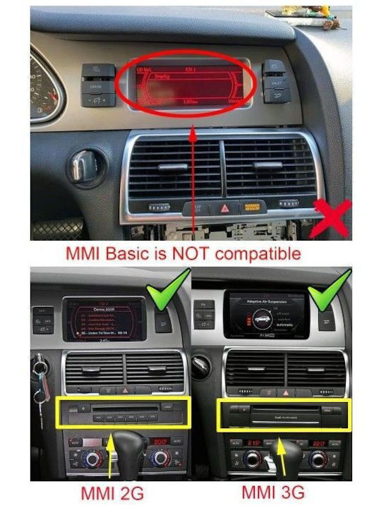 Digital Iq Tpg 15934b_cpa 10.25inc Multimedia System Audi Mod Q7 Mod 2010-2015