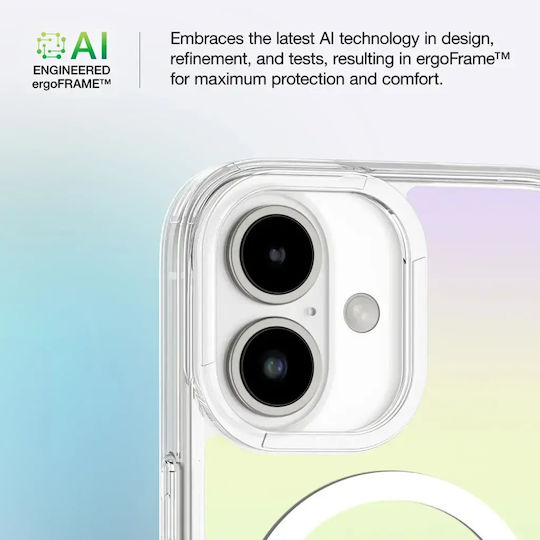 AmazingThing Minimal Mag Back Cover Σιλικόνης Διάφανο (iPhone 16Realme 7 Pro)
