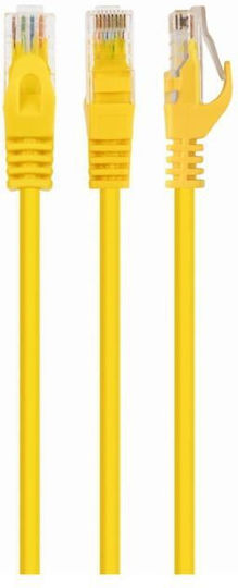 Cablexpert U/UTP Kat.6 Ethernet-Netzwerkkabel 1m Gelb