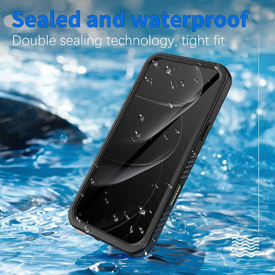 Redpepper Fs Ip68 Back Cover Plastic Rezistentă La Apă Transparent Pentru iPhone 17 Pro Max
