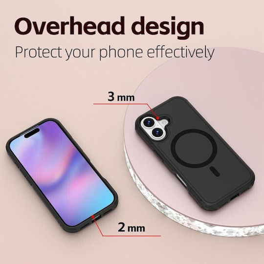 Redpepper Back Cover Plastic Negru (iPhone 17)