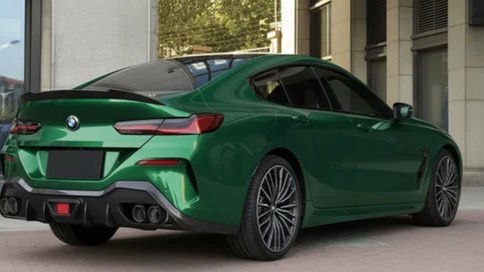 Autoheckspoiler Kofferraum Bmw G16 F93 2018+ Gran Coupé Psm Design Schwarz Hochglanz