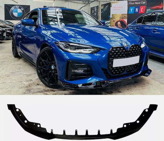Spoiler Partea Din Față Bumper Bmw G22 2021+ Negru Lucios