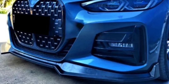 Spoiler Partea Din Față Bumper Bmw G22 2021+ Negru Lucios