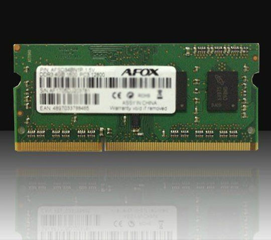 Afo DDR3 Memory RAM With Module 1x8GB And Speed 1866 For Laptop