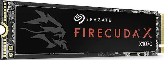Seagate Firecuda X1070 SSD 1TB de tip M.2 cu conexiune PCI Express 4.0 (Compatibil cu PS5) ZP1000GS3A001