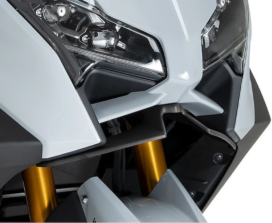 Vorderseite Spoiler Naked Frontal Spoiler Matt Schwarz Yamaha T-Max 560 25-26 22605j Puig