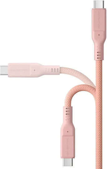 AmazingThing Braided USB 3.2 Cable USB-C Male - USB-C 70W PD Black 1m