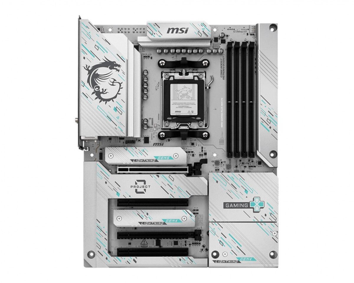 MSI B850 Gaming Plus Wifi PZ Motherboard ATX με AMD AM5 Socket (7E75-001R)