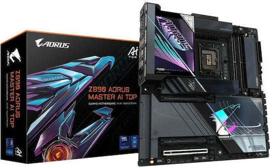 Gigabyte AORUS MASTER AI TOP Z890 Wi-Fi Placă de bază ATX extins cu Intel 1851 Socket