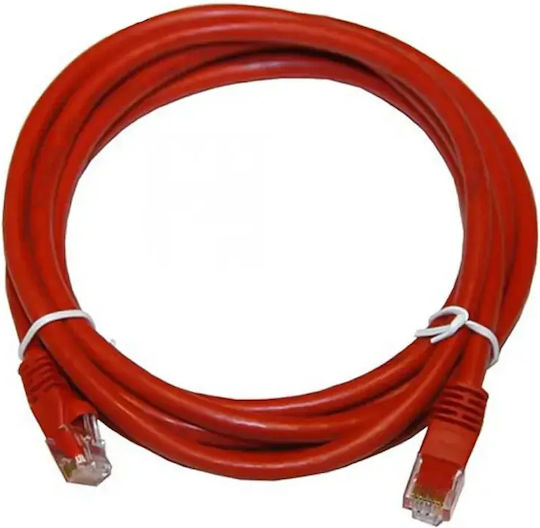Cablexpert U/UTP Cat.5e (Gigabit) Καλώδιο Δικτύου Ethernet 2m Κόκκινο