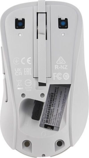 Asus MD102 Ασύρματο Bluetooth Ποντίκι Λευκό