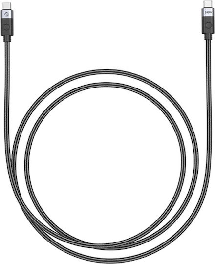 Orico USB 4 Video Cable USB-C male - USB-C 240W PD Μαύρο 1.5m CC240-40-15-BK-BP