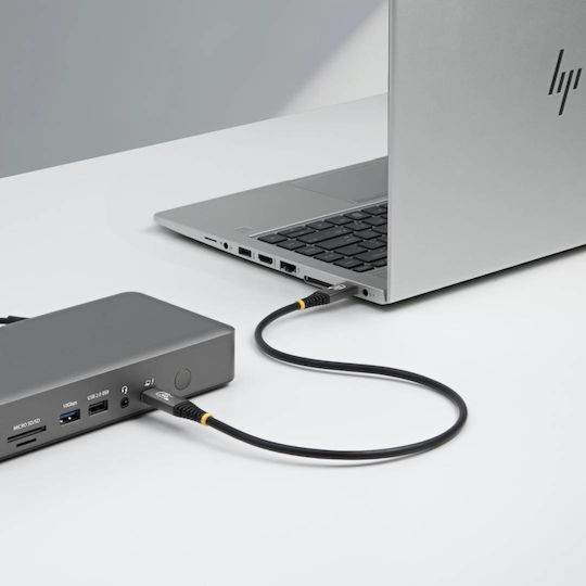 StarTech USB 2.0 Kabel USB-C männlich - USB-C 240W PD Schwarz 1,5 m CC150CM80GUSB4CABLE